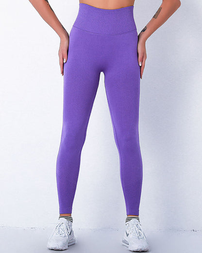 Leggings senza cuciture Jiulia Blanc - Viola