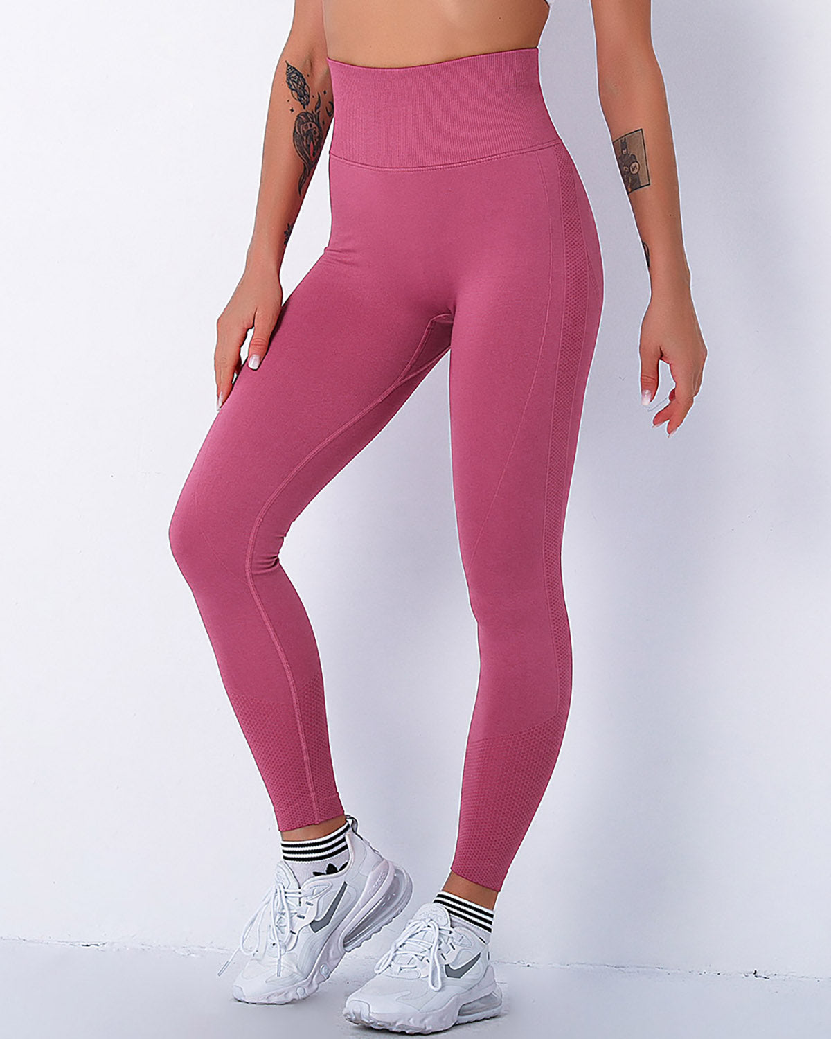 Leggings senza cuciture Jiulia Blanc - Rosa