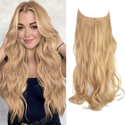 Wave Halo Clip in Hair Extensions