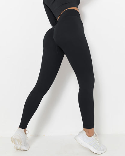 Leggings senza cuciture Lior - Nero