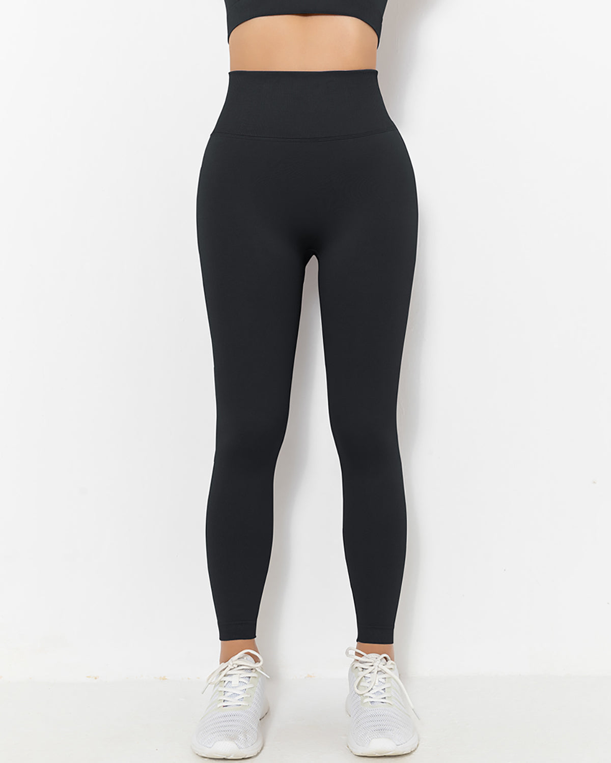 Leggings senza cuciture Lior - Nero