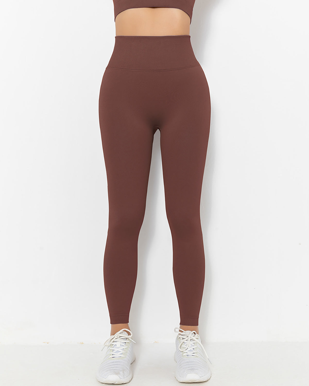 Leggings senza cuciture Lior - Marrone