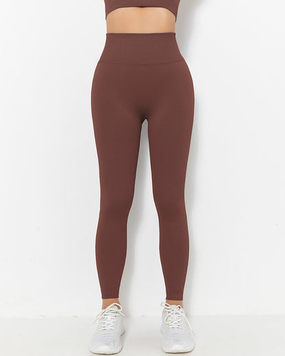 Leggings senza cuciture Lior - Marrone