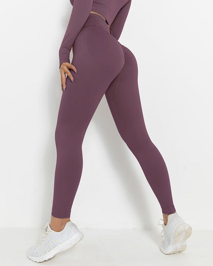Leggings senza cuciture Lior - Viola