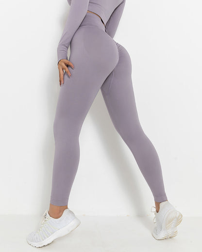 Leggings senza cuciture Lior - Viola chiaro
