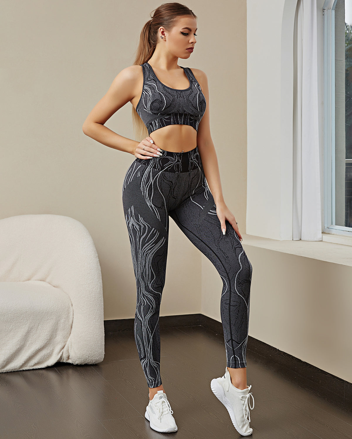 Leggings senza cuciture Mehr Jacobs - Nero
