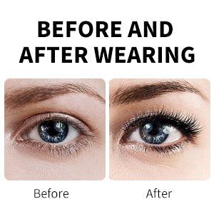 Natural Look Waterproof Fake Reusable Self-Adhesive Eyelashes - LUCY LEE Eyelashes