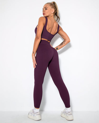 Leggings senza cuciture a coste Nieve - Finn