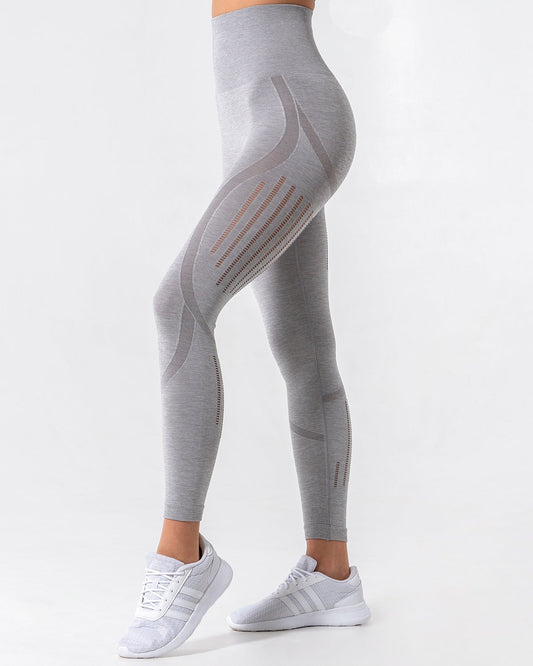 Leggings Nina Luxe Hollow - Grigio