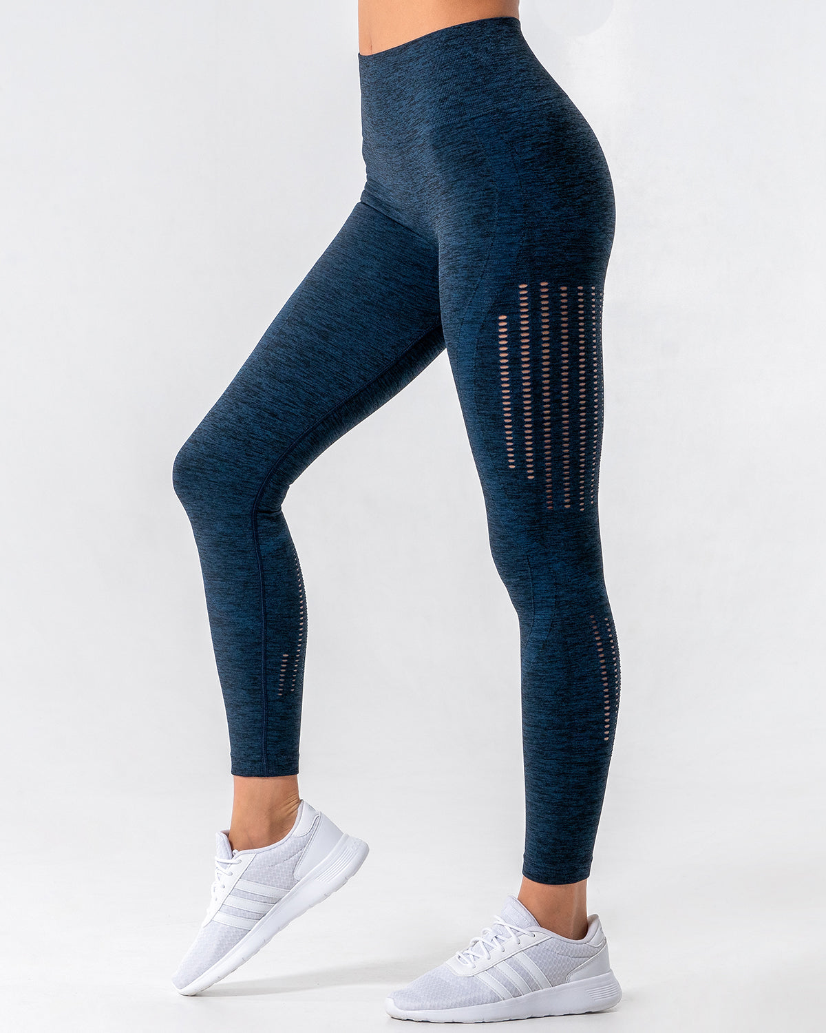 Leggings Nina Luxe Hollow - Blu