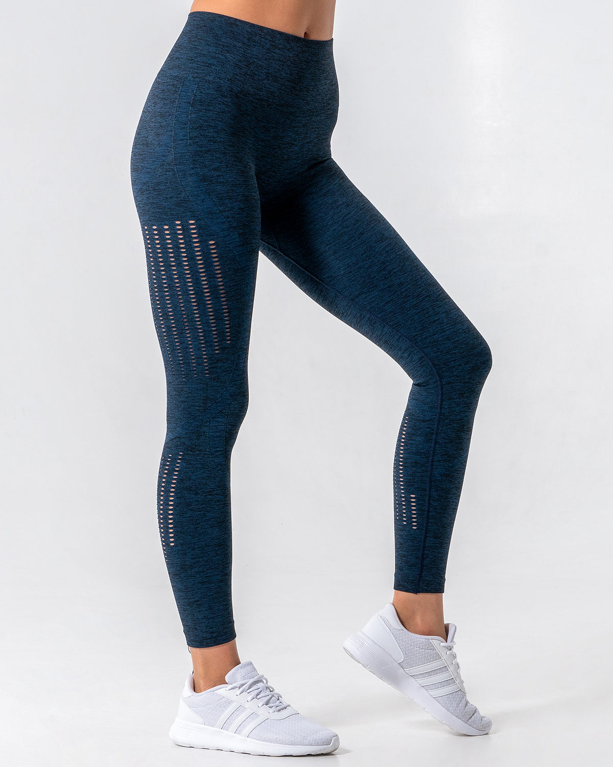 Leggings Nina Luxe Hollow - Blu