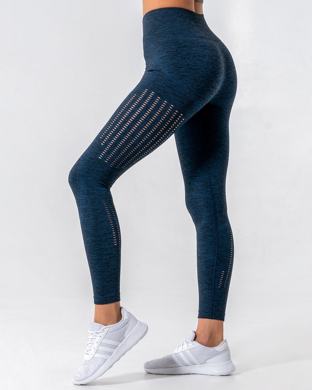 Leggings Nina Luxe Hollow - Blu