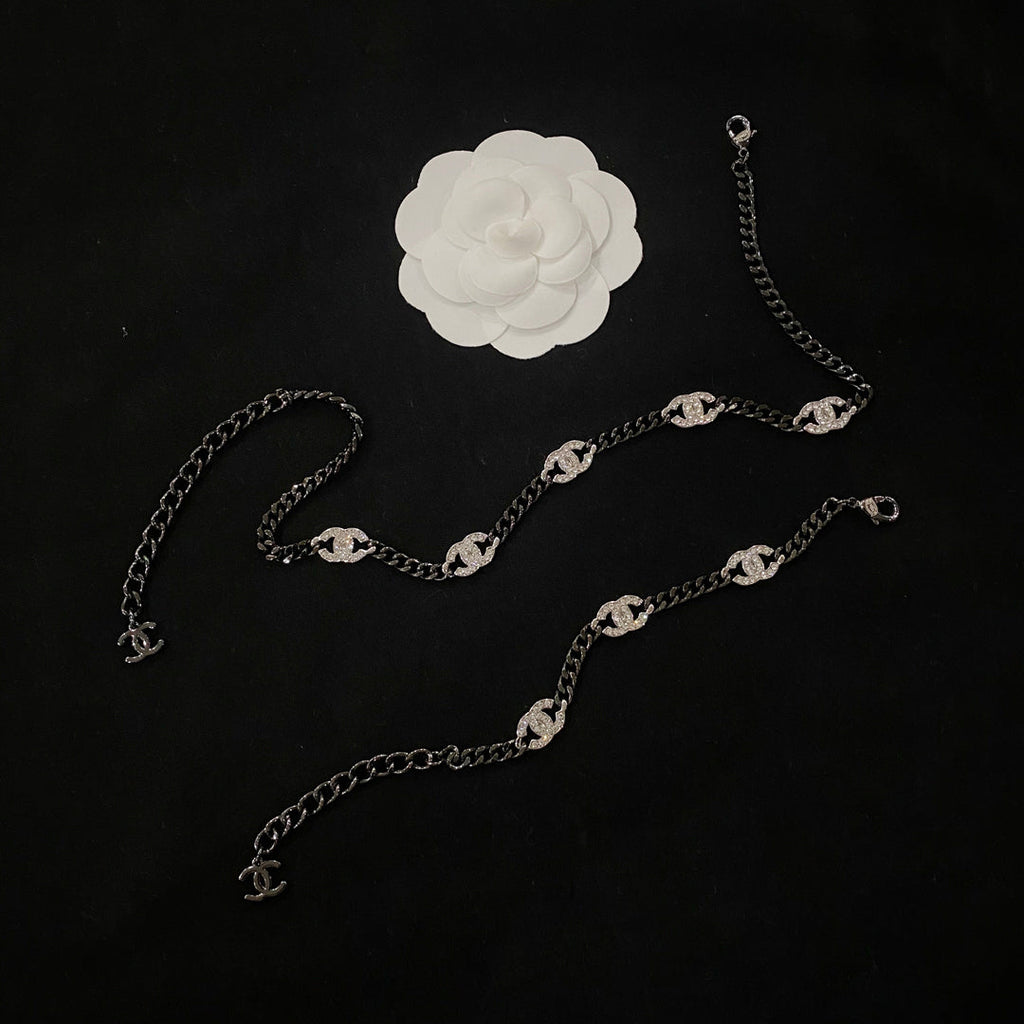 Fashion Diamond Bracelet & Necklace
