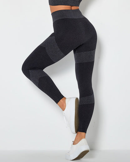 Leggings senza cuciture Penelope - Nero