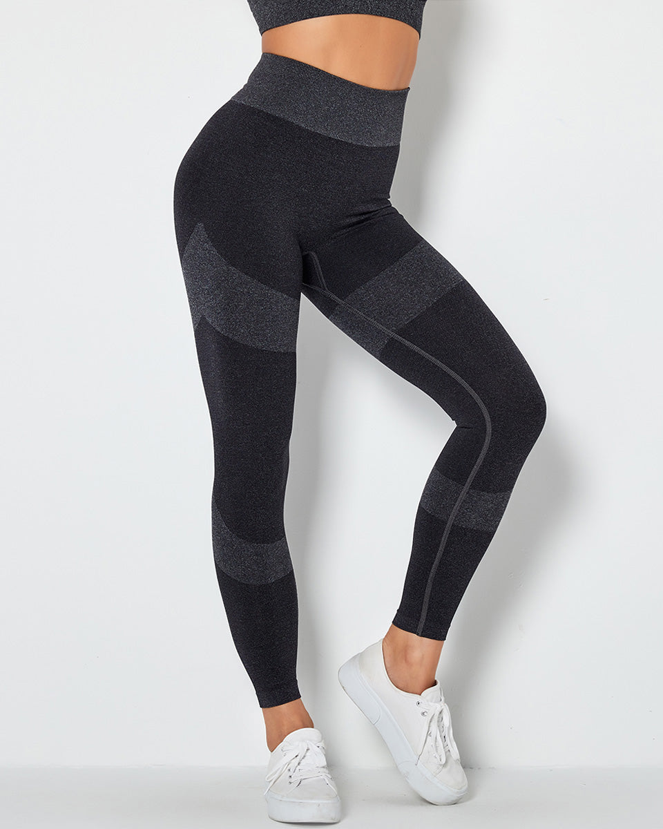 Leggings senza cuciture Penelope - Nero