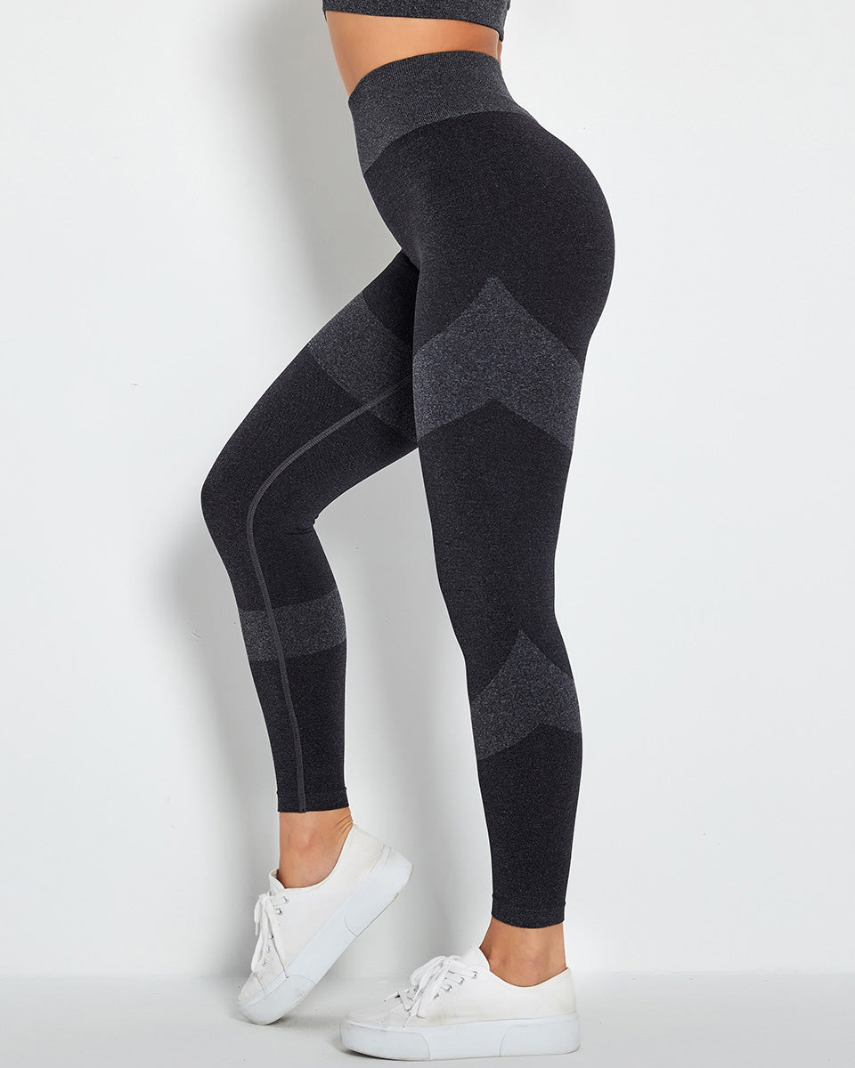 Leggings senza cuciture Penelope - Nero