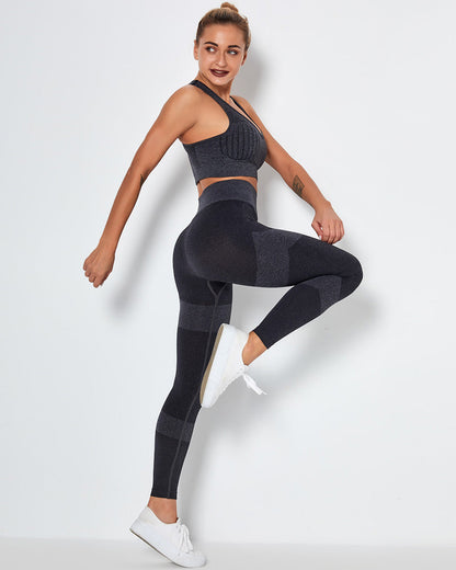 Leggings senza cuciture Penelope - Nero
