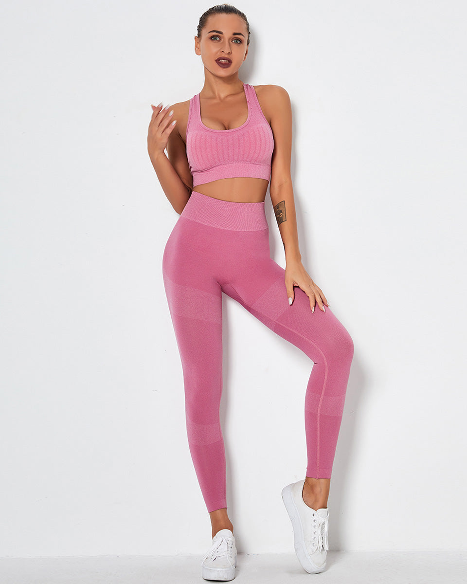 Leggings senza cuciture Penelope - Rosa