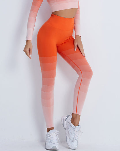 Leggings senza cuciture Qeuryn - Arancione