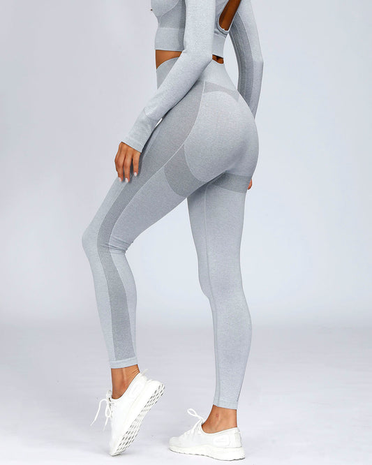 Leggings senza cuciture Serenity - Grigio
