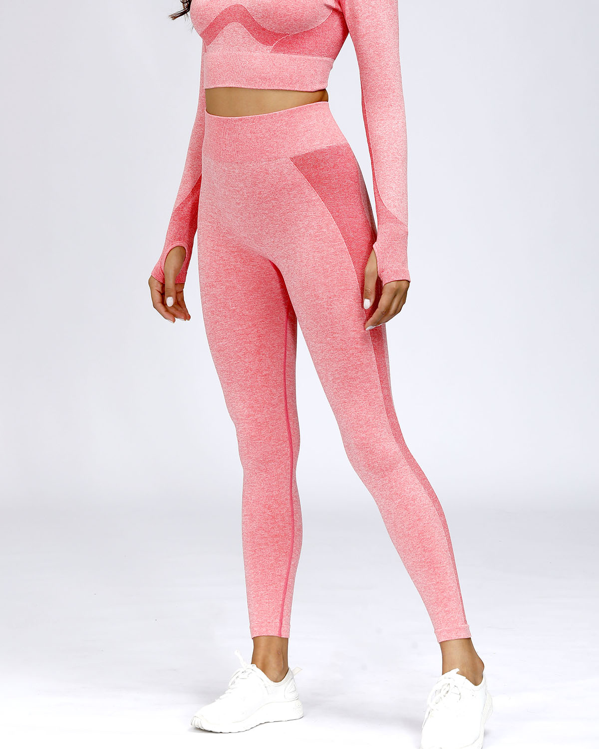 Leggings senza cuciture Serenity - Rosa