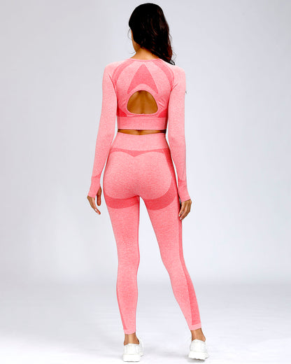 Leggings senza cuciture Serenity - Rosa