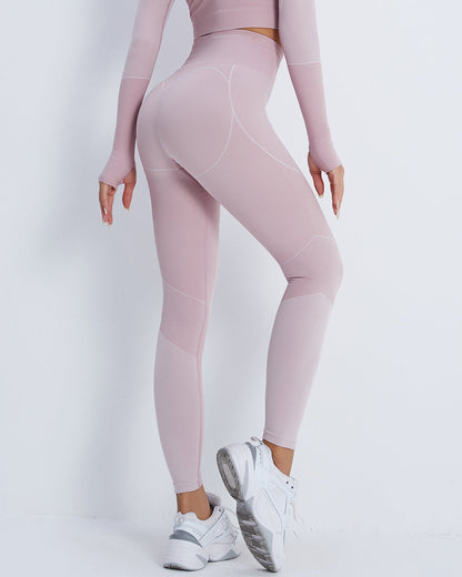 Leggings senza cuciture Stealth Crew - Rosa