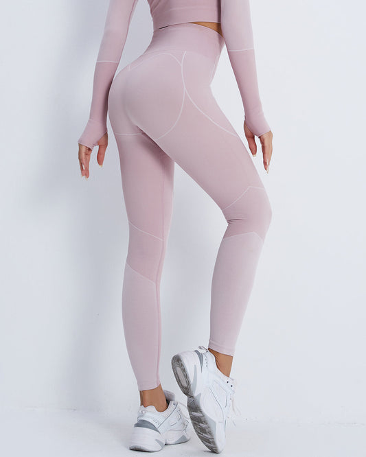 Leggings senza cuciture Stealth Crew - Rosa