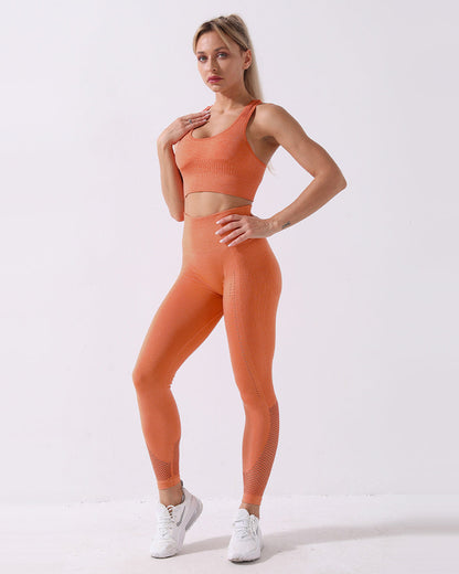 Leggings senza cuciture Terra - Arancione