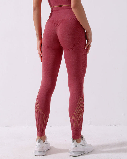 Leggings senza cuciture Terra - Rosso