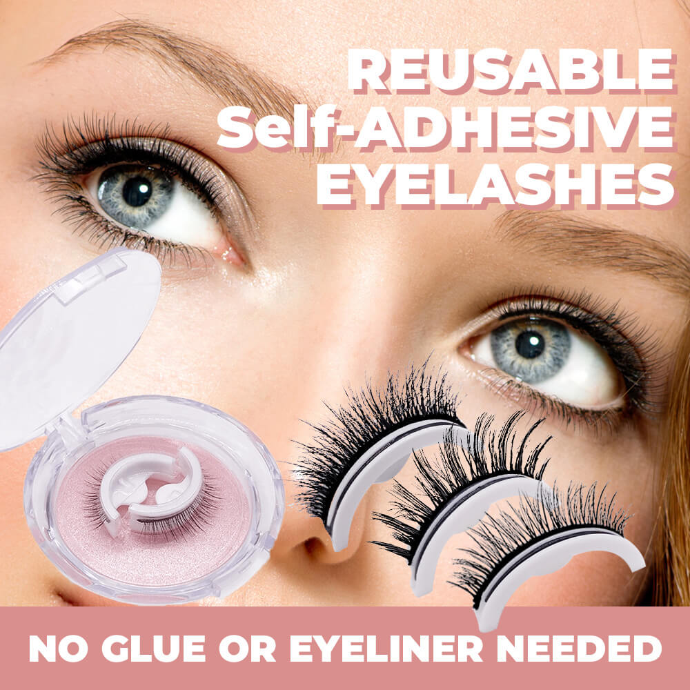 Wiederverwendbare selbstklebende Wimpern