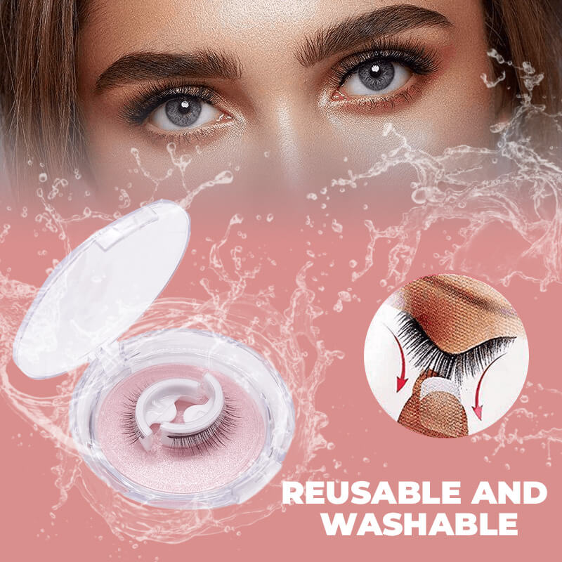 Wiederverwendbare selbstklebende Wimpern