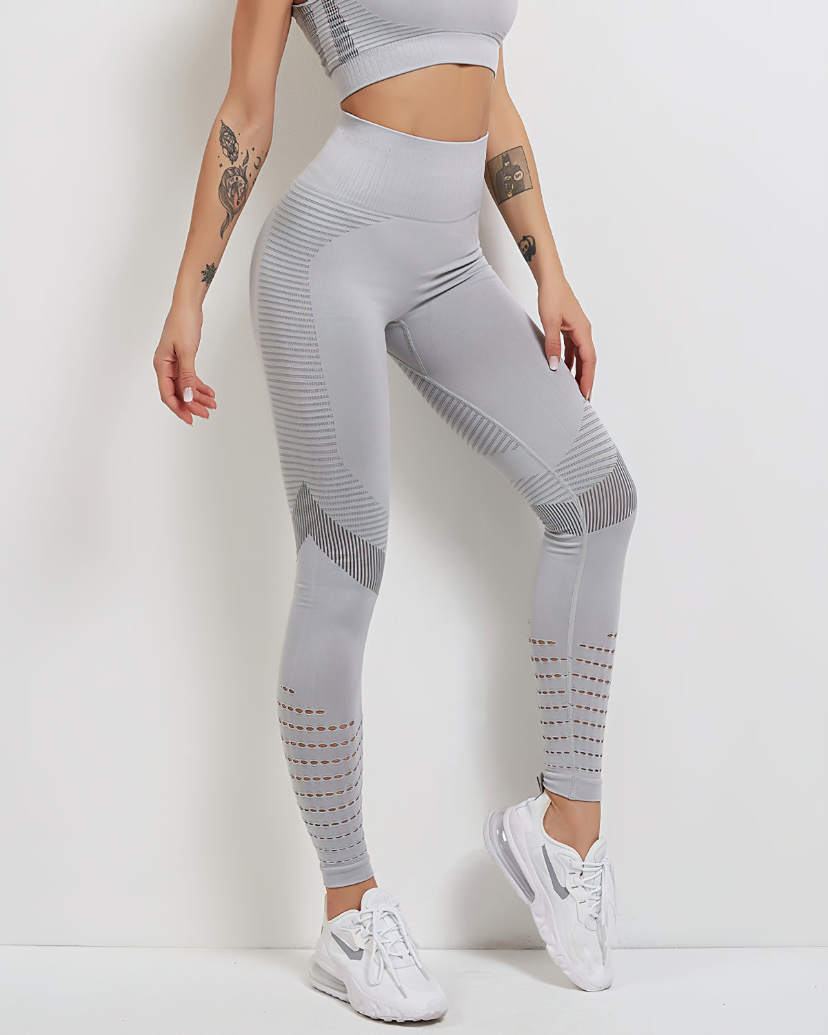 Leggings senza cuciture Tribeca - Grigio