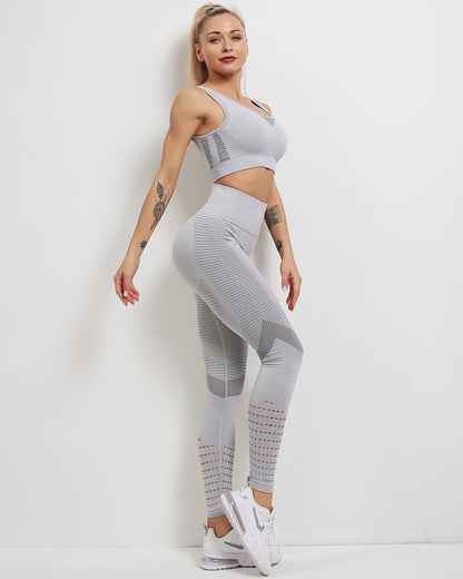 Leggings senza cuciture Tribeca - Grigio