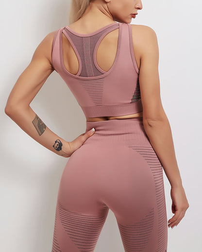 Leggings senza cuciture Tribeca - Rosa