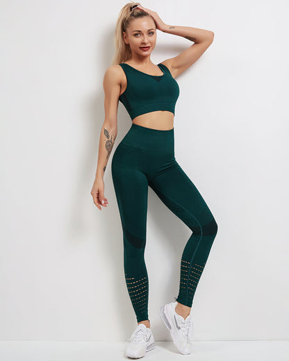 Leggings senza cuciture Tribeca - Verde