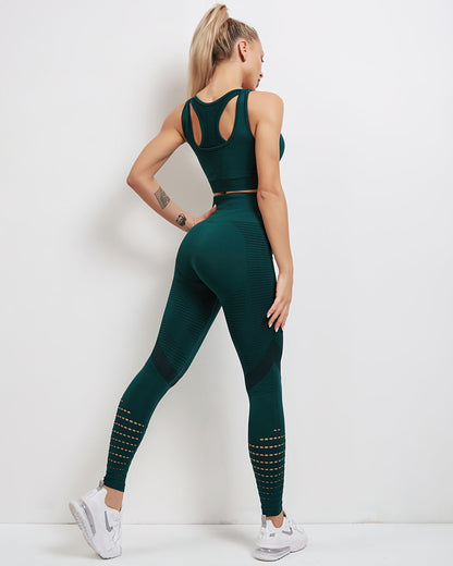 Leggings senza cuciture Tribeca - Verde