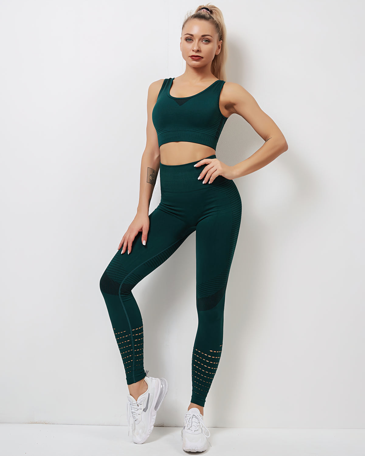 Leggings senza cuciture Tribeca - Verde