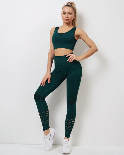 Leggings senza cuciture Tribeca - Verde
