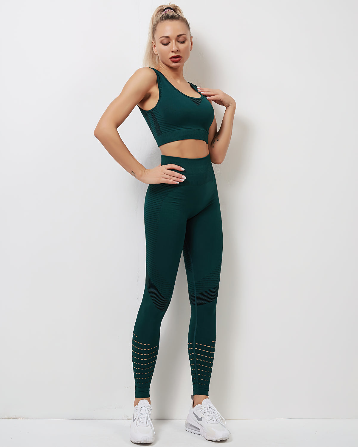 Leggings senza cuciture Tribeca - Verde
