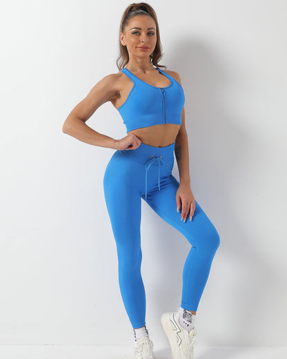 Leggings senza cuciture Wella - Blu