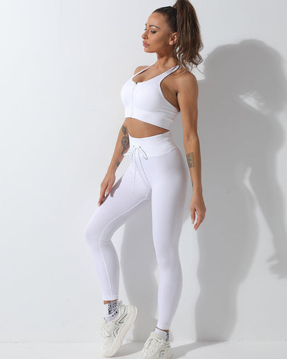 Leggings senza cuciture Wella - Bianco