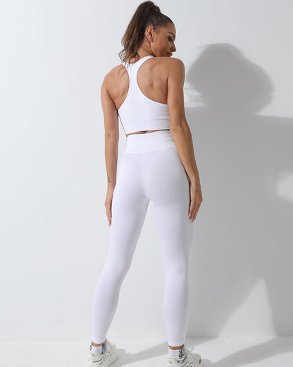 Leggings senza cuciture Wella - Bianco