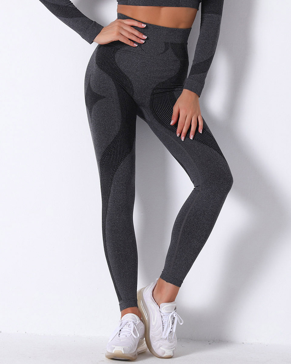Leggings senza cuciture Wilder - Grigio scuro