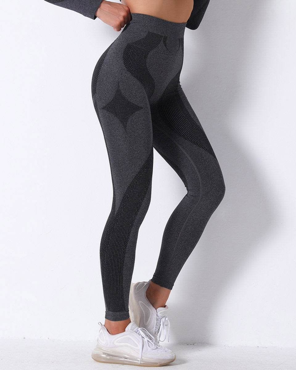 Leggings senza cuciture Wilder - Grigio scuro
