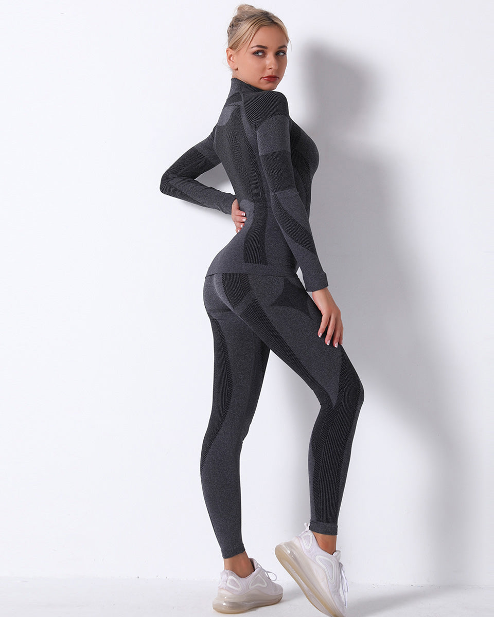 Leggings senza cuciture Wilder - Grigio scuro