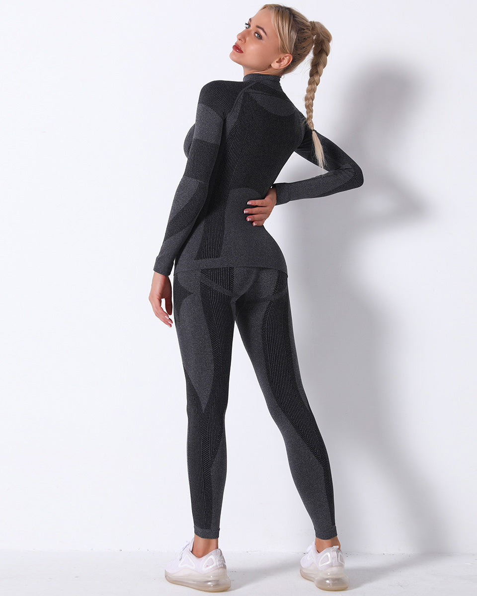 Leggings senza cuciture Wilder - Grigio scuro