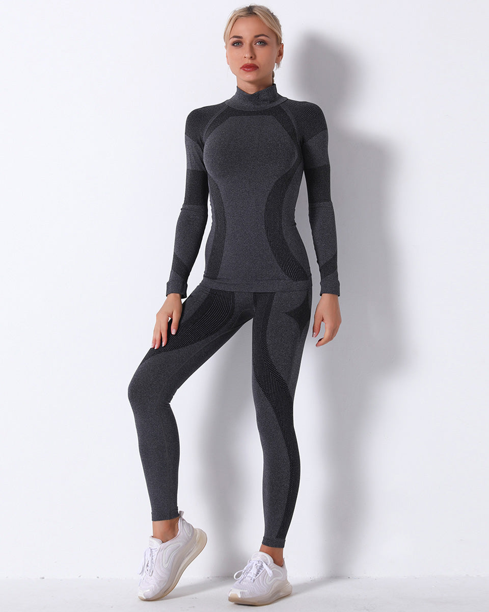 Leggings senza cuciture Wilder - Grigio scuro