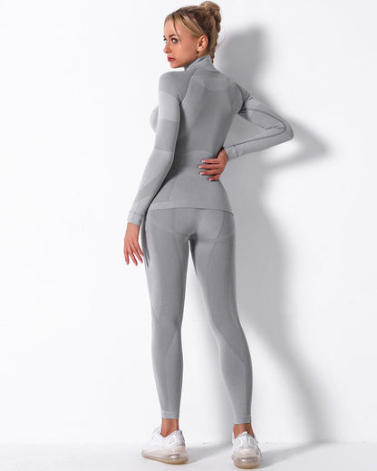 Leggings senza cuciture Wilder - Grigio chiaro