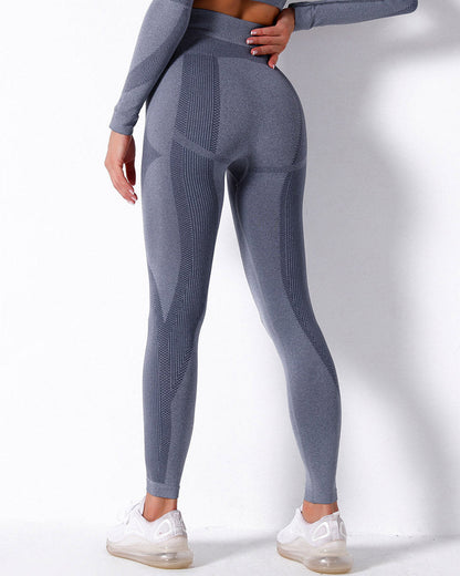 Leggings senza cuciture Wilder - Blu navy